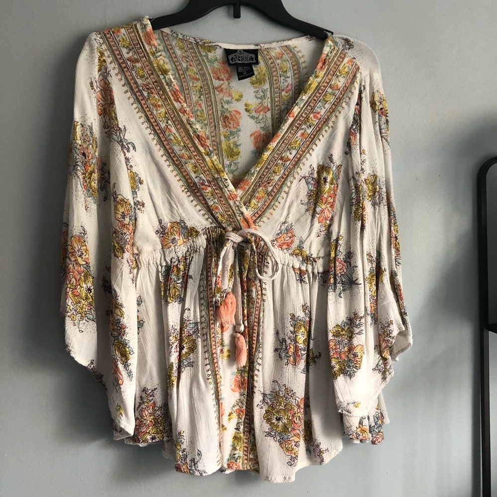 Patterned top/tunic